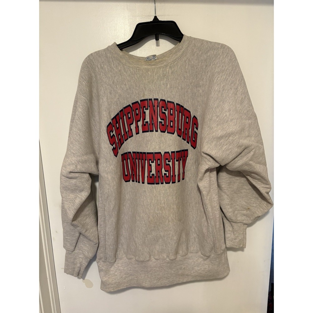 Vintage Shippensburg University Champion Reverse Weave Sweatshirt Size XL